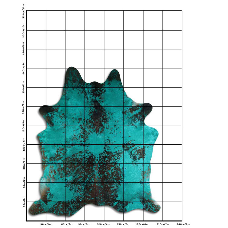 Foundry Select Synthia Hand Knotted Cowhide Rug Wayfair Canada